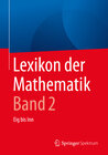 Buchcover Lexikon der Mathematik: Band 2