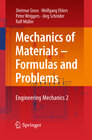 Buchcover Mechanics of Materials – Formulas and Problems
