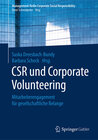 Buchcover CSR und Corporate Volunteering