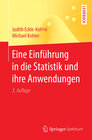 Buchcover Eine Einführung in die Statistik und ihre Anwendungen