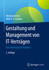 Buchcover Gestaltung und Management von IT-Verträgen