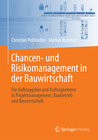 Buchcover Chancen- und Risikomanagement in der Bauwirtschaft