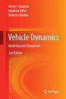 Buchcover Vehicle Dynamics