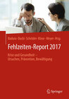 Buchcover Fehlzeiten-Report 2017
