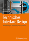 Buchcover Technisches Interface Design