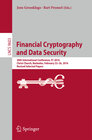 Buchcover Financial Cryptography and Data Security