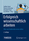 Buchcover Erfolgreich wissenschaftlich arbeiten