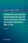Buchcover Kommentar zur (Muster-)Berufsordnung für die in Deutschland tätigen Ärztinnen und Ärzte – MBO-Ä 1997