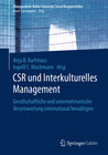 Buchcover CSR und Interkulturelles Management