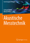 Buchcover Akustische Messtechnik