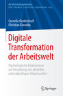 Buchcover Digitale Transformation der Arbeitswelt