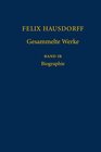 Buchcover Felix Hausdorff - Gesammelte Werke Band IB