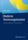 Buchcover Moderne Vereinsorganisation