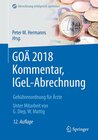 Buchcover GOÄ 2018 Kommentar, IGeL-Abrechnung