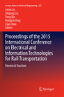 Buchcover Proceedings of the 2015 International Conference on Electrical and Information Technologies for Rail Transportation