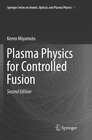 Buchcover Plasma Physics for Controlled Fusion