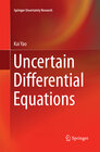 Buchcover Uncertain Differential Equations