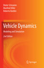 Buchcover Vehicle Dynamics