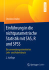 Buchcover Einführung in die nichtparametrische Statistik mit SAS, R und SPSS