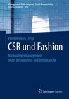 Buchcover CSR und Fashion