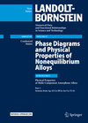 Buchcover Phase Diagrams and Physical Properties of Nonequilibrium Alloys
