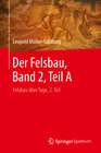 Buchcover Der Felsbau, Band 2, Teil A