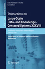 Buchcover Transactions on Large-Scale Data- and Knowledge-Centered Systems XXXVIII