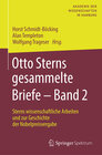Buchcover Otto Sterns gesammelte Briefe – Band 2