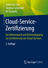 Buchcover Cloud-Service-Zertifizierung