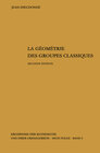 Buchcover La geometrie des groupes classiques