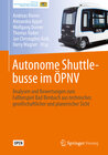 Buchcover Autonome Shuttlebusse im ÖPNV