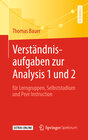 Buchcover Verständnisaufgaben zur Analysis 1 und 2