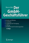Buchcover Der GmbH-Geschäftsführer