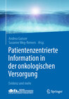 Buchcover Patientenzentrierte Information in der onkologischen Versorgung