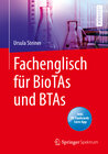 Buchcover Fachenglisch für BioTAs und BTAs