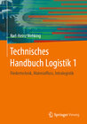 Buchcover Technisches Handbuch Logistik 1