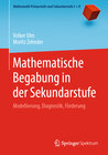 Buchcover Mathematische Begabung in der Sekundarstufe