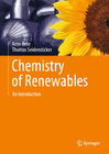 Buchcover Chemistry of Renewables