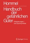Buchcover Handbuch der gefährlichen Güter. Erläuterungen I