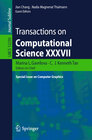 Buchcover Transactions on Computational Science XXXVII