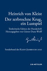 Buchcover Heinrich von Kleist: Der zerbrochne Krug, ein Lustspiel