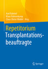 Buchcover Repetitorium Transplantationsbeauftragte