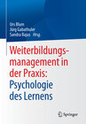 Buchcover Weiterbildungsmanagement in der Praxis: Psychologie des Lernens