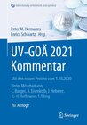 Buchcover UV-GOÄ 2021 Kommentar