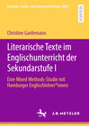 Buchcover Literarische Texte im Englischunterricht der Sekundarstufe I