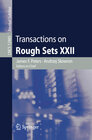 Buchcover Transactions on Rough Sets XXII