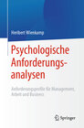 Buchcover Psychologische Anforderungsanalysen