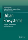 Buchcover Urban Ecosystems