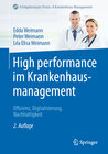 Buchcover High performance im Krankenhausmanagement
