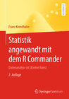 Buchcover Statistik angewandt mit dem R Commander